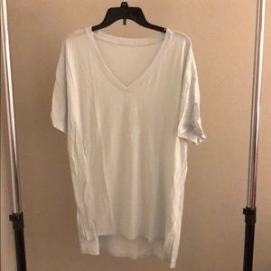 Light Blue V-Neck